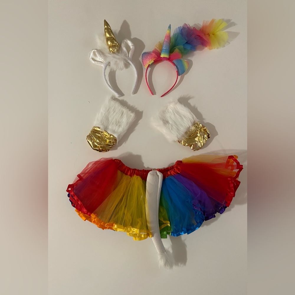 Girls Unicorn Costume